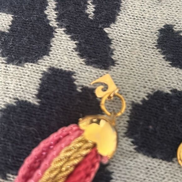 Pretty Pierre Cardin Pink & Gold Statement Choker Lovely Summer Jewellery 37cm - Picture 5 of 6